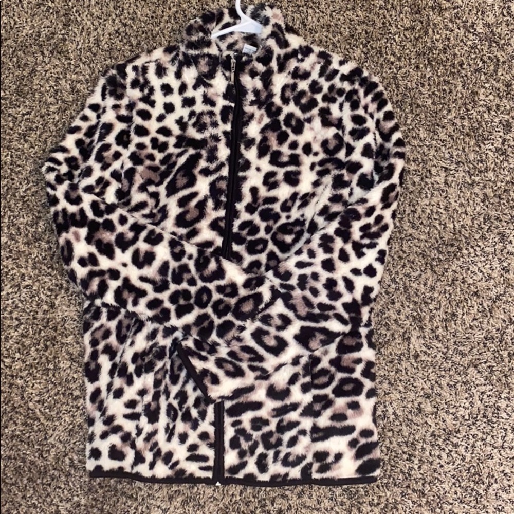 Cheetah Print Sherpa